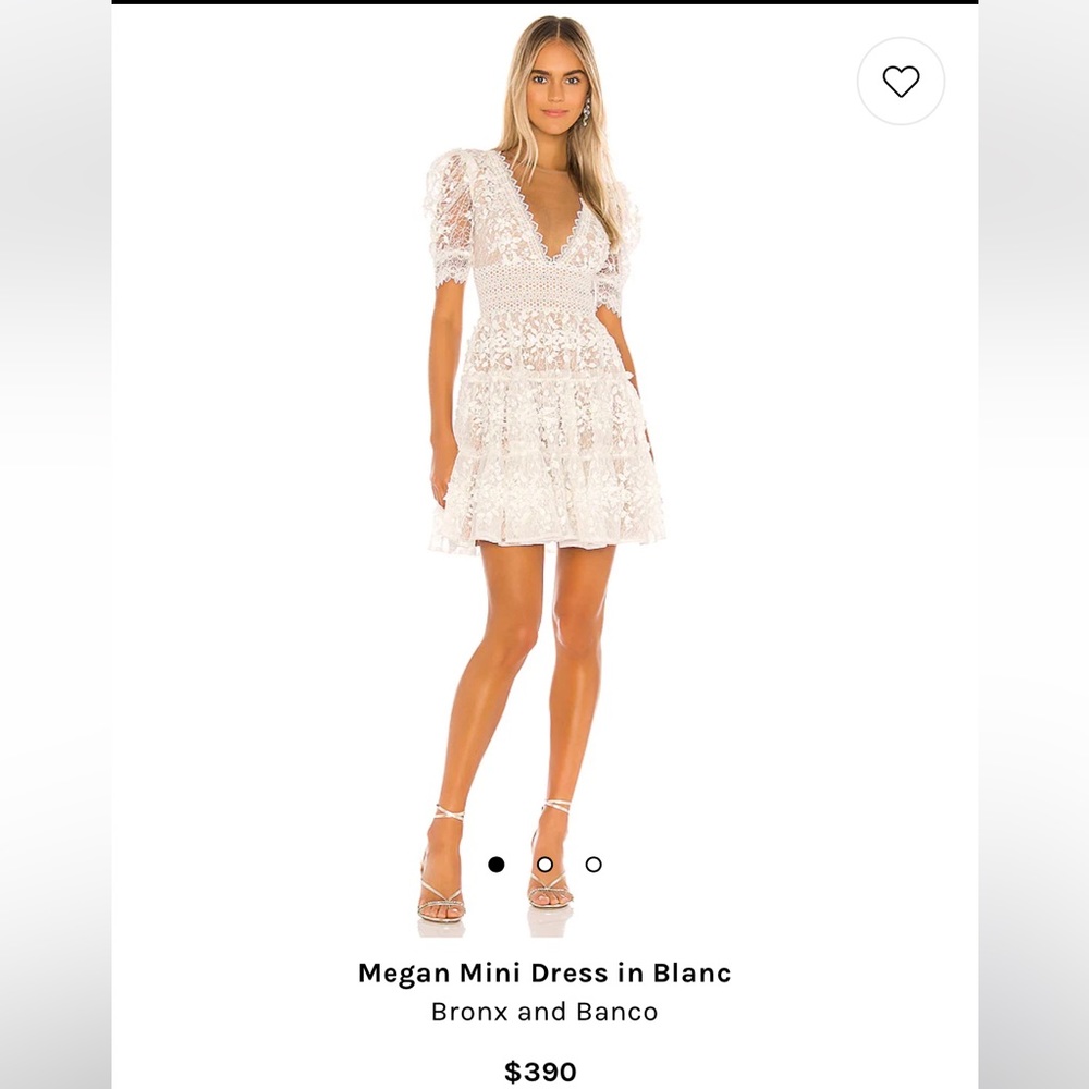Bronx and banco white dress